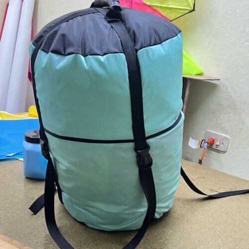 Bolso de compresión para cometa